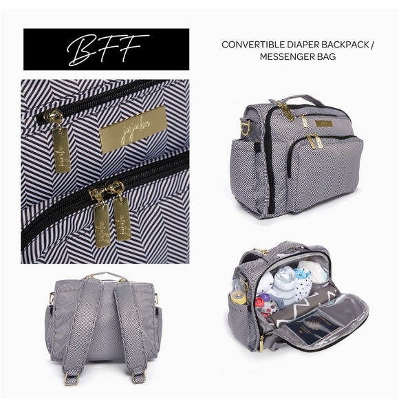 JuJuBe BFF Baby Diaper Backpack, brand new never used - Picture 8 of 8